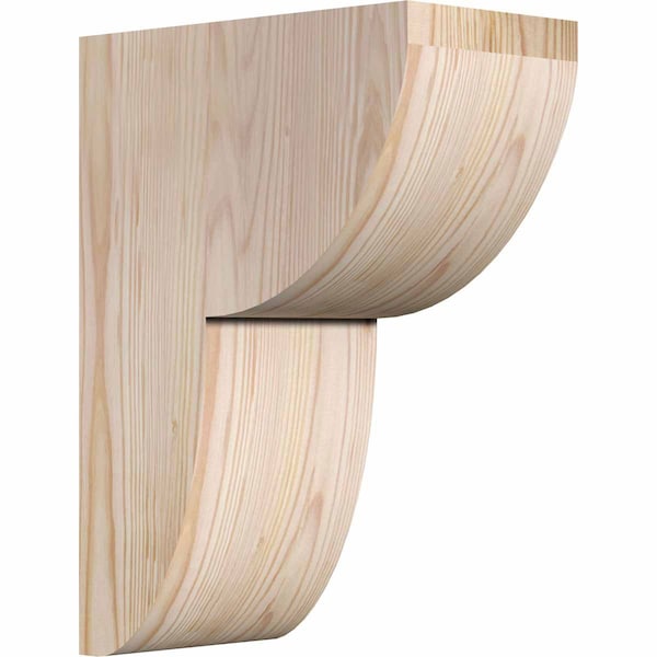 Ekena Millwork Crestline Smooth Corbel, Douglas Fir, 5 1/2"W x 10"D x 14"H COR06X10X14CRE00SDF - main
